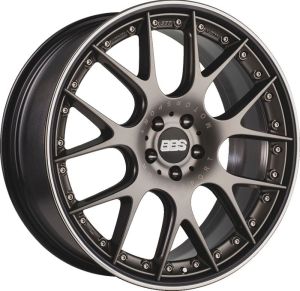 BBS CH-RII platinum/schwarz Wheel 10x22 - 22 inch 5x120 bolt circle
