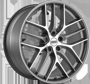 BBS CC-R graphite diamondcut Wheel 8x20 - 20 inch 5x112 bolt circle