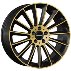 Carmani 17 Fritz gold polish Wheel 9x19 - 19 inch 5x112 bold circle