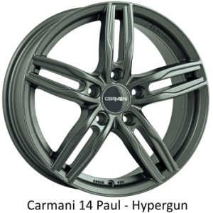 Carmani 14 Paul hyper gun Wheel 6,5x16 - 16 inch 5x114,3 bold circle