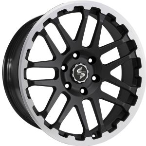 Etabeta COMBAT Black matt lip + cap pol. Wheel 9x20 - 20 inch 6x139,7 bold circle