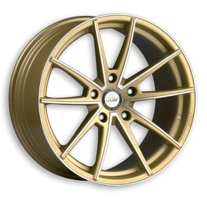 Etabeta MANAY-K Gold matt full pol. Wheel 10,5x20 - 20 inch 5x130 bold circle