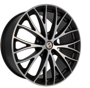 Etabeta Piuma Black matt full pol. Wheel 8,5x19 - 19 inch 5x120 bold circle