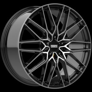 Fondmetal Cratos glossy black machined Wheel 11.5x22 - 22 inch 5x120 bold circle