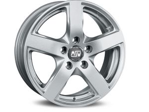 MSW 55 FULL SILVER Wheel 7,5x17 - 17 inch 5x120 bold circle