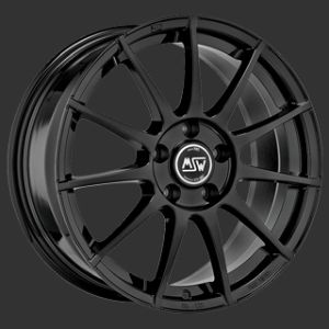 MSW 85 GLOSS BLACK Wheel 6x14 - 14 inch 4x100 bold circle