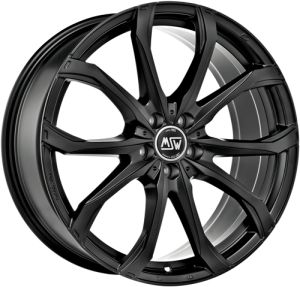 MSW 48 MATT BLACK Wheel 8x18 - 18 inch 5x120 bold circle
