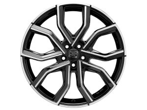 MSW 41 GLOSS BLACK FULL POLISHED Wheel 8,5x20 - 20 inch 5x112 bold circle