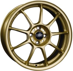 OZ ALLEGGERITA HLT RACE GOLD Wheel 12x18 - 18 inch 5x120,65 bold circle