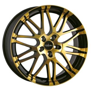 Oxigin 14 Oxrock gold polish Wheel 10x22 - 22 inch 5x130 bold circle