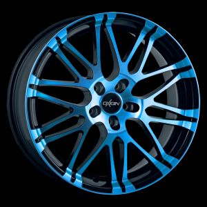 Oxigin 14 Oxrock light blue polish Wheel 8,5x18 - 18 inch 5x110 bold circle