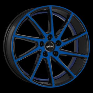Oxigin 20 Attraction blue polish Wheel 8,5x18 - 18 inch 5x108 bold circle