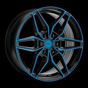 Oxigin 24 Oxroad light blue polish Wheel 9x20 - 20 inch 6x139,7 bold circle