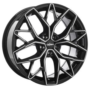 Oxigin 26 Oxid black full polish Wheel 8,5x19 - 19 inch 5x114,3 bold circle