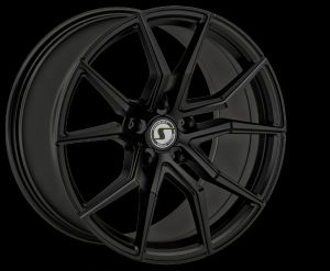 Schmidt Drago black mat Wheel 8,5x19 - 19 inch 5x115 bold circle