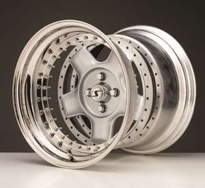 Schmidt Retro-ML High Gloss silver Wheel 9,50x16 - 16 inch 4x100 bold circle