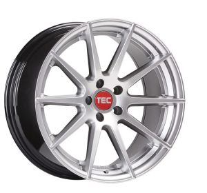 TEC GT7 Hyper-Silver Wheel 9,5x22 - 22 inch 5x112 bolt circle