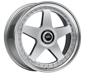 TEC GT EVO-R Hyper-Silber-polished Wheel 8x18 - 18 inch 4x100 bolt circle