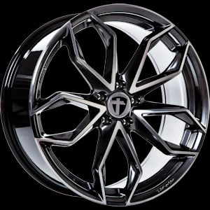 Tomason TN22 Dark Hyper black polished Wheel 8,5x20 - 20 inch 5x108 bold circle