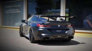 Aerodynamics rear wing Race 140cm Carbon Leinen fits for BMW F10/F11