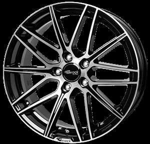 Brock B34 black shiny Wheel - 8x18 - 5x115