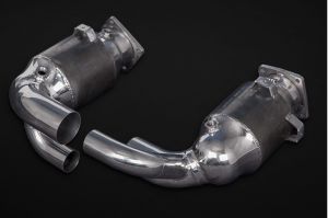 Capristo Sportcats 200cpi for Capristo rear silencers and for the OEM rear silencer, fits for Porsche 991