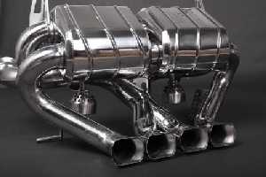 Capristo LP700 stainless steel rear muffler fits for Lamborghini Aventador