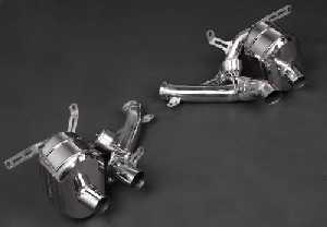 capristo F12 muffler, stainless steel, incl. Remote control kit  fits for Ferrari F12