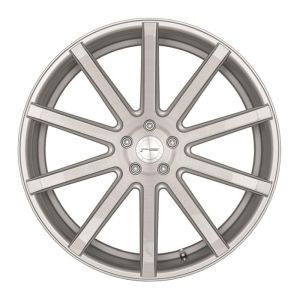 CORSPEED DEVILLE Silver-brushed-Surface 10.5x22 5x120 bolt circle