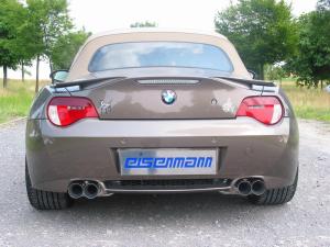 Eisenmann  Racing rear muffler Motorsport Sound stainless steel  Duplex (left + right) fits for BMW E85 Roadster/BMW E86 Coupe