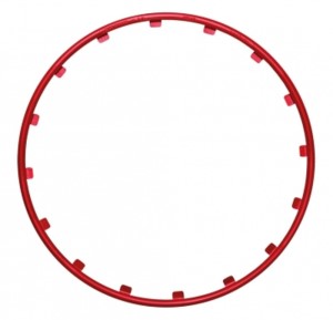 Rim Ringz wheel protectors 16 Zoll red