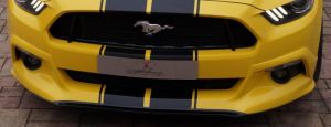 racelook front spoiler abbes design fits for Ford  Mustang LAE