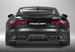 Piecha Quadro valve control exhaust with stainless steel tips fits for Jaguar F-Type