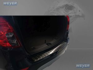 Weyer stainless steel rear bumper protection fits for OPEL MokkaX
