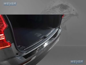 Weyer stainless steel rear bumper protection fits for VOLVO XC-60SPA