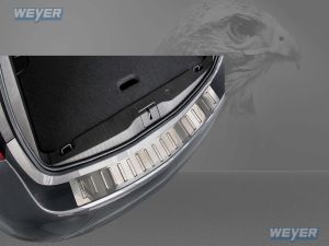 Weyer stainless steel rear bumper protection fits for OPEL MerivaB
