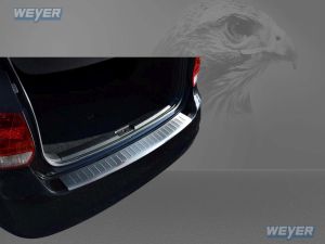 Weyer stainless steel rear bumper protection fits for VW Golf VI