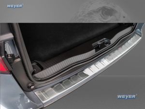Weyer stainless steel rear bumper protection fits for MERCEDES CITANW420