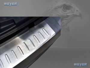 Weyer stainless steel rear bumper protection fits for RENAULT Kangoo
