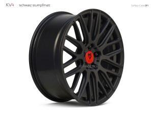 MB Design KV4 matt black Wheel 8,5x18 - 18 inch 5x120 bolt circle