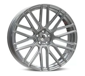 MB Design KV4 silver Wheel 10x22 - 22 inch 5x120 bolt circle