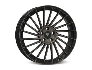 MB Design VR3 smoke black shiney polished Wheel 7,5x18 - 18 inch 5x114,3 bolt circle