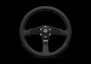 MOMO Competition steering wheel D=350mm smoot leather black