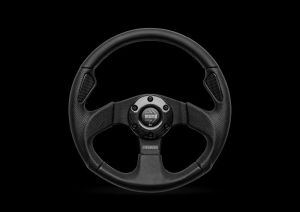 MOMO JET steering wheel D=320mm smoot leather black