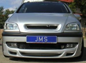 JMS front lip spoiler Racelook fits for Opel Zafira
