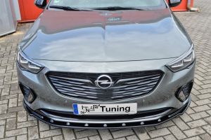 Noak front spoiler splitter black gloss fits for Opel Insgnia-B