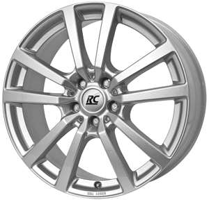 RC 25 silver Wheel 7,5x17 - 17 inch 5x112 bolt circle