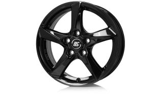 RC RC30 black glossy Wheel 6x15 - 15 inch 5x98 bolt circle