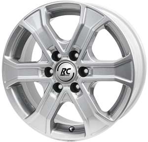 RC 31 silver  Wheel 7x17 - 17 inch 6x114,3 bolt circle