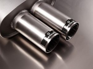 Remus sport exhaust with 2 tip(s) Ø 84 mm Street Race fits for BMW 5er F11 2,5l 6 Cyl, 150kw